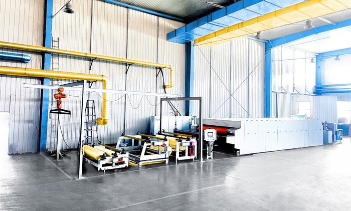 Double Belt Press For Production Of CFRT2 Double Belt Press For Production Of CFRT2