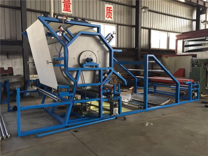 不織布垂直ネットベルトラミネートマシン