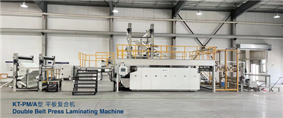 フラットベッドラミネート機